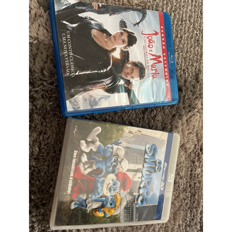 Blu-ray Disc João e Maria/Os Smurfs