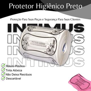 PROTETOR HIGIÊNICO TRANSPARENTE FLORES CALCINHAS E BIQUINIS em Oferta na Shopee