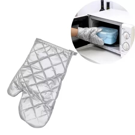 Luva Térmica Para Forno Fogão Cozinha Quente Multiuso Universal Cinza em Oferta na Shopee