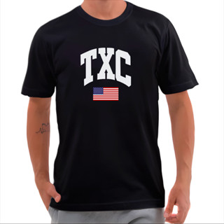 Camiseta Moda Country Wear Cowboy TXC Usa Unissex 100% Algodão Envio Rápido