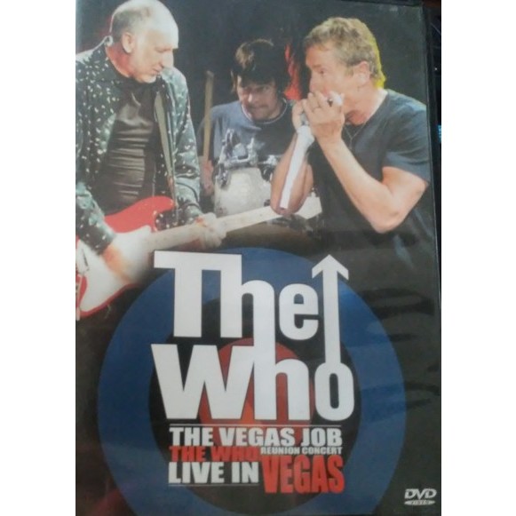 DVD THE WHO THE VEGAS JOB LIVE IN VEGAS (OTIMO ESTADO)