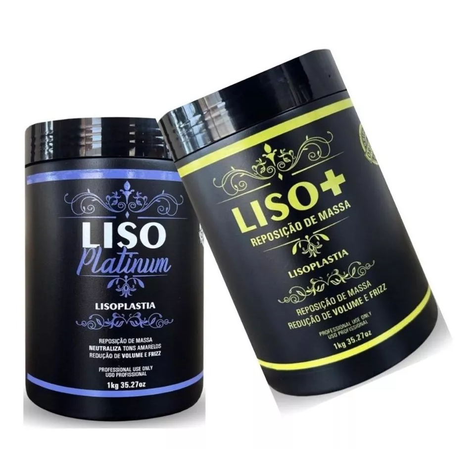 1 Btox Lisoplastia White+1 Btx Lisoplastia Platinum 1kg