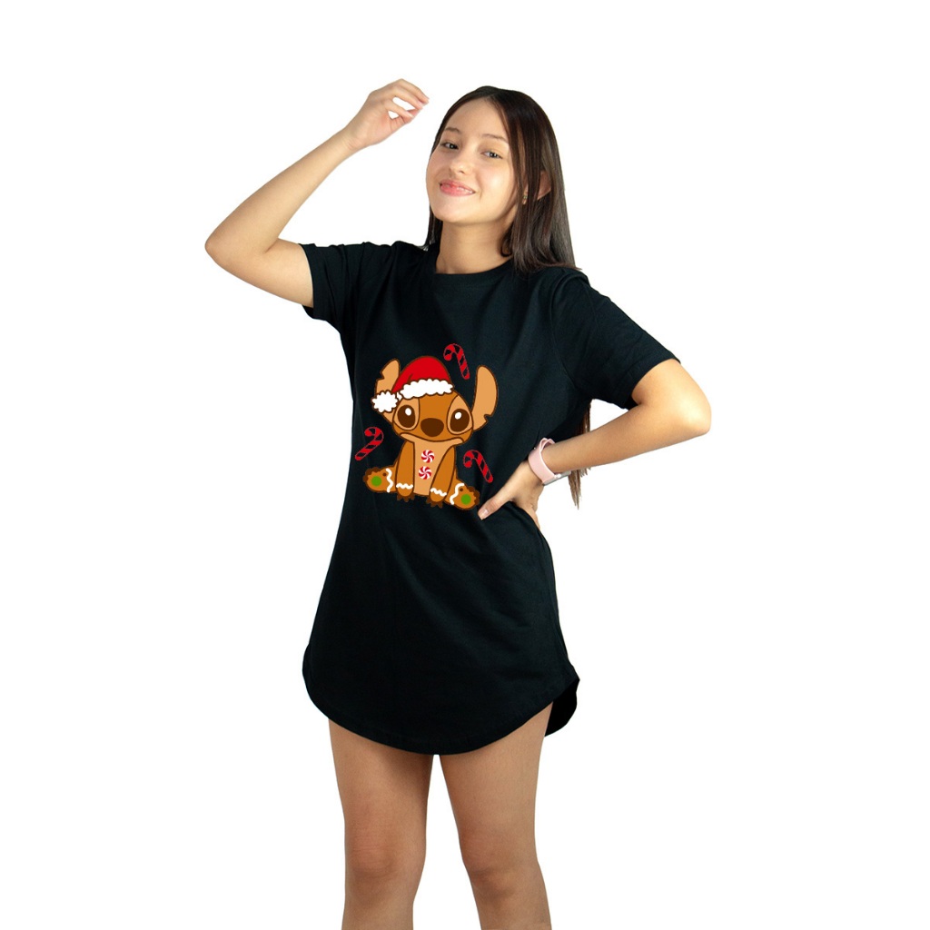 Vestido Camisetão Camisão Longline Feminino Lillo Noel