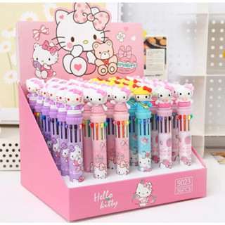 Caneta 10 Cores - Hello Kittty