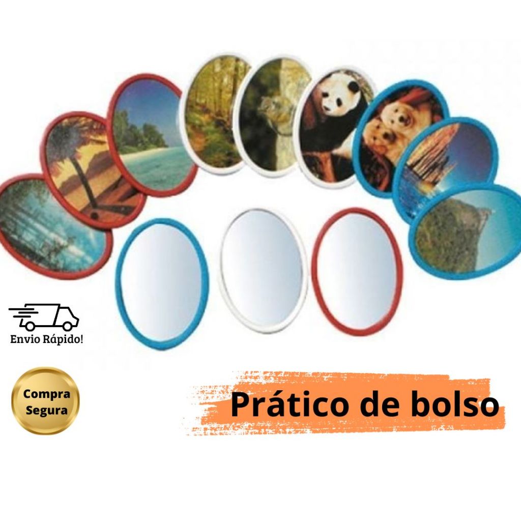 Espelho de Bolso - Caixa com 36 Unidades em Oferta na Shopee