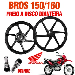 Jogo Rodas Liga Leve Rodao  Bros 150/160 Esd Freio A Disco Frente em Oferta na Shopee