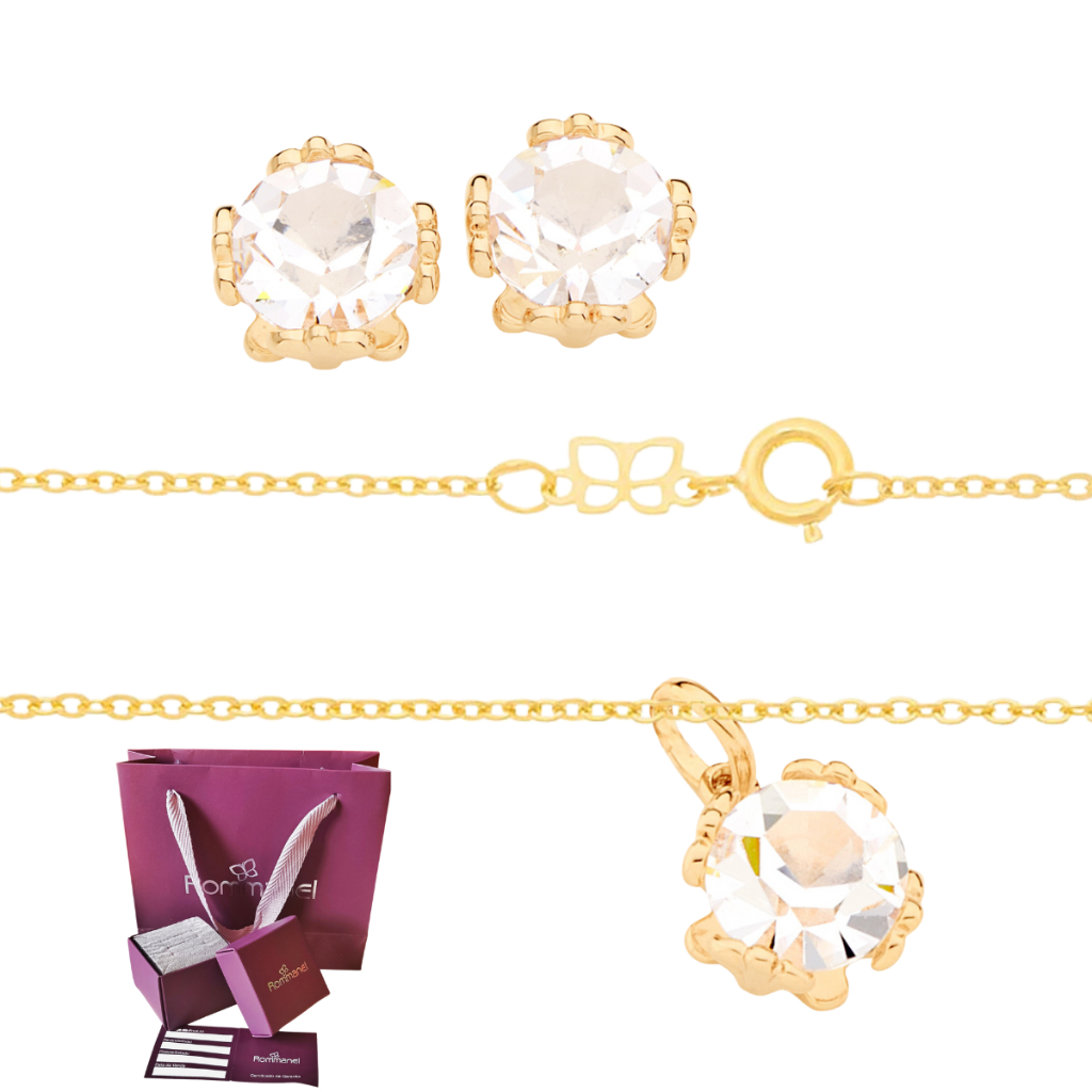 Argolas Rommanel com Pingente: Onde Comprar | BuscaProdutos