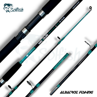 Vara Pesca Para Molinete Missouri 2,10m 40lbs Albatroz Ação Média Rápida Fibra Vidro Maciça 2 Partes em Oferta na Shopee