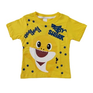 Camiseta Infantil Baby Shark Fantasia - Duas COres