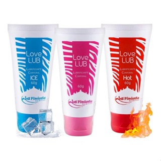 Gel Lubrificante Intimo Esquenta Esfria Sexo Anal Vaginal Love Lub 60G