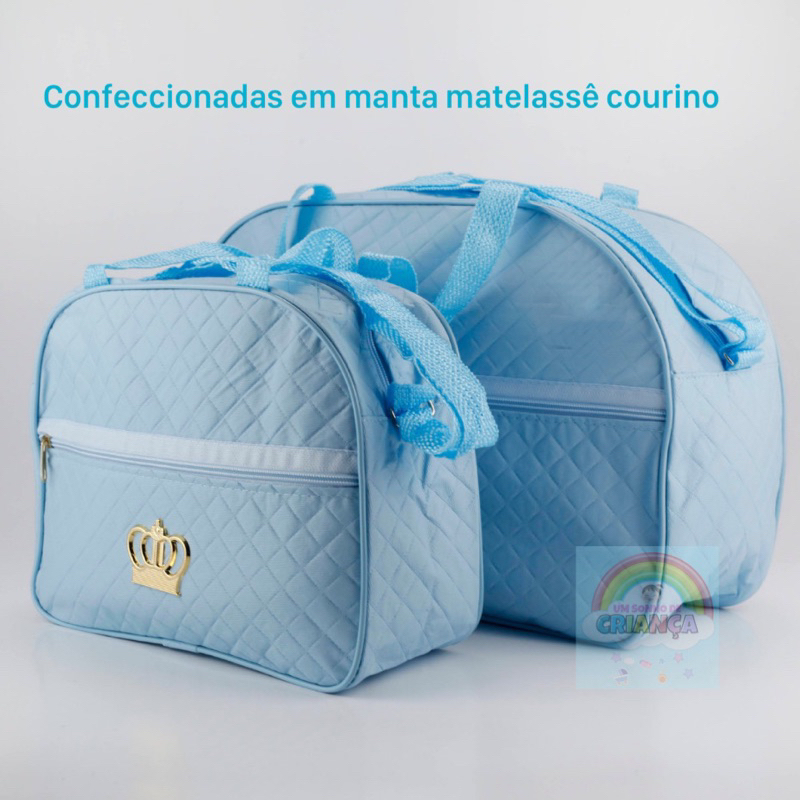 Kit Bolsa saída maternidade o melhor preço da internet