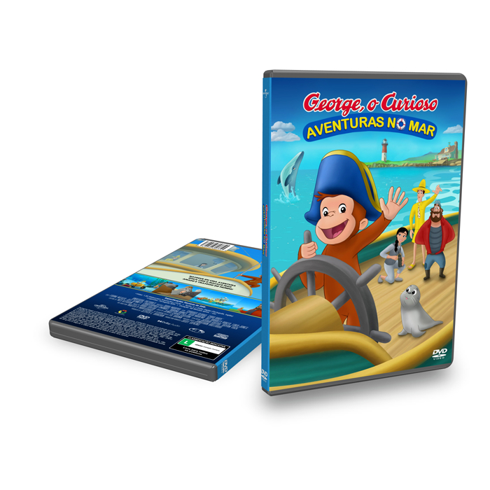 Dvd George, O Curioso - Aventuras No Mar (dubl E Leg)