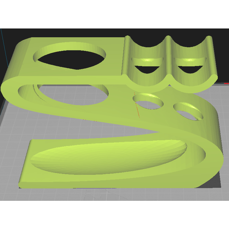 Porta escova de dentes, pote para escova dental e creme dental Impresso em 3D