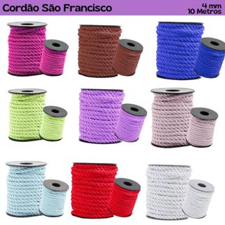 Cordão São Francisco 4 mm - Cores Diversas  - UMK em Oferta na Shopee