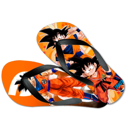 Chinelo Infantil Dragon Ball Exclusivo Lançamento