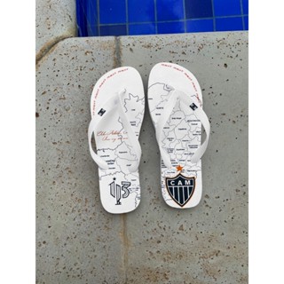 Manto Da Massa Galo Chinelo Torcedor Original Novo Na Caixa Envio Imediato Adulto Infantil Masculino Feminino Unissex Super Leve Macio Confortável + Garantia