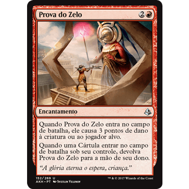 Prova do Zelo - Magic The Gathering
