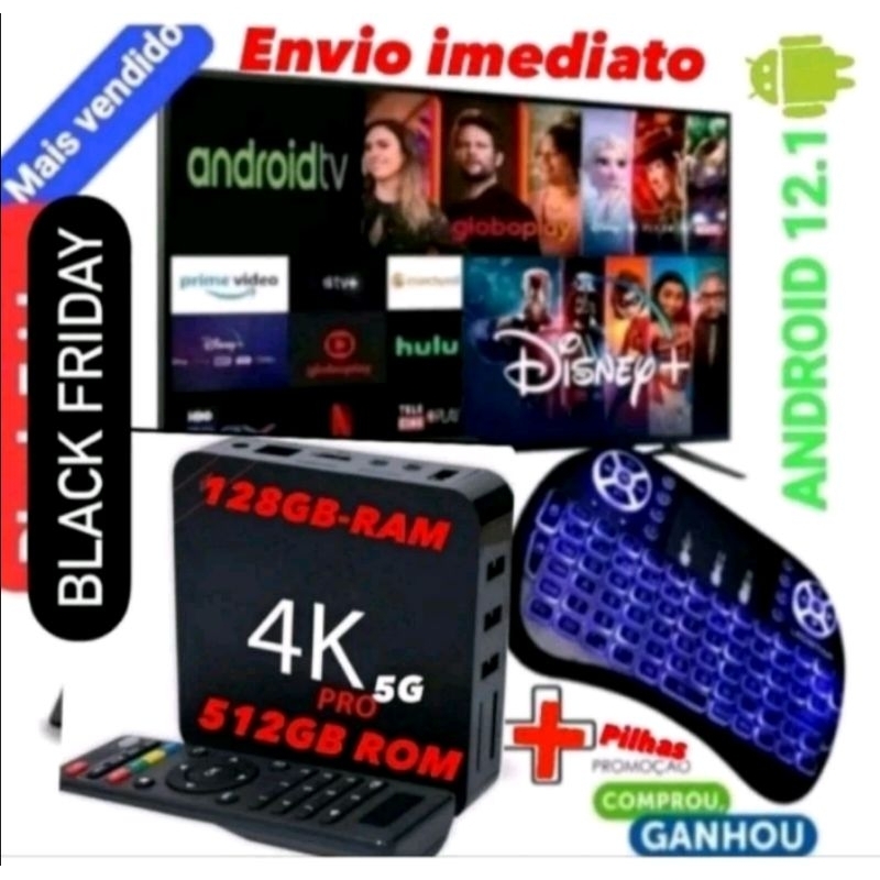 *modelo2023*aparelho 4k 5g para transformar sua tv em smart