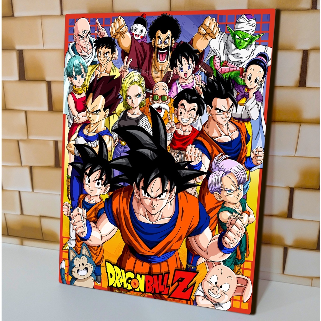 Quadro Decorativo DragonBall Z Anime  20x30cm em Oferta na Shopee