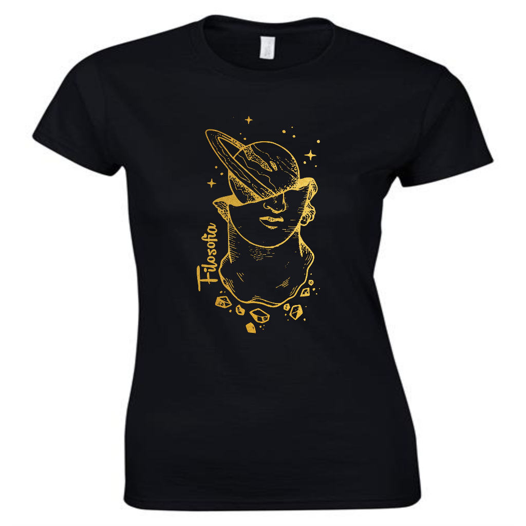 Camiseta Feminina Faculdade Curso Exclusivas para Estudantes de Filosofia Mostre seu Orgulho