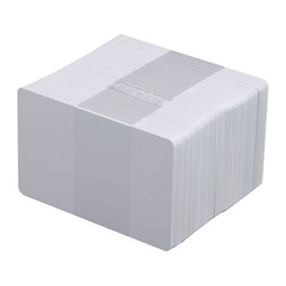 Cartão / Cartões Pvc Branco P/ Crachás - 50 Unidades em Oferta na Shopee