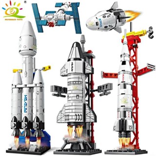 Foguetes e Aeronaves Espaciais - Peças de Montar / Compatível com Lego