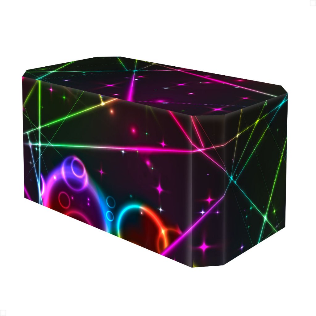 Capa Forro de Mesa Festa Decoração Neon Sublimado Toalha Em Tecido Veste Fácil em Oferta na Shopee