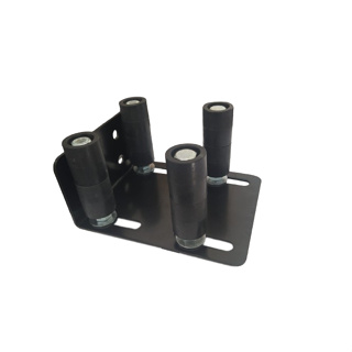 Guia Para Portao Preto 4 X 1 Rolete 27,70x 70 Mm - PARAFUSO PARCIAL em Oferta na Shopee