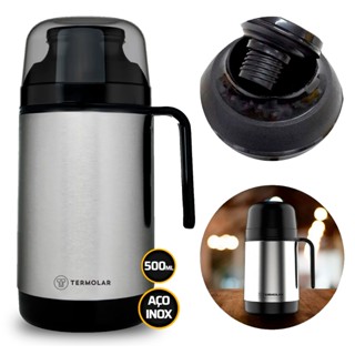 Garrafa Termica Lumina 500ml Termolar Inox em Oferta na Shopee
