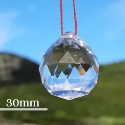 15 BOLAS DE CRISTAIS 30 MM FENG SHUI  (15 BOLAS CRISTAIS DE 30 MM) - FENG SHUI - K9 em Oferta na Shopee