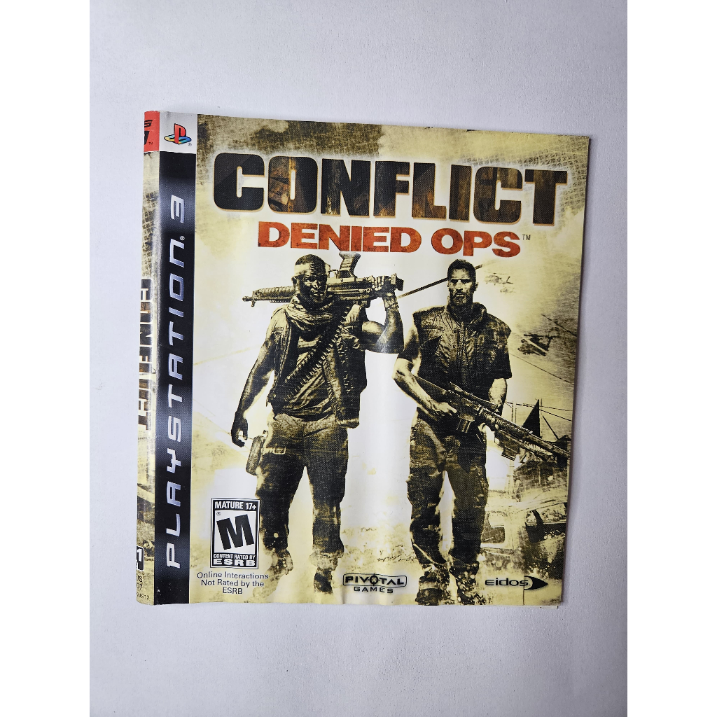 Conflict Denied Ops Ps3 Mídia Física Pronta Entrega