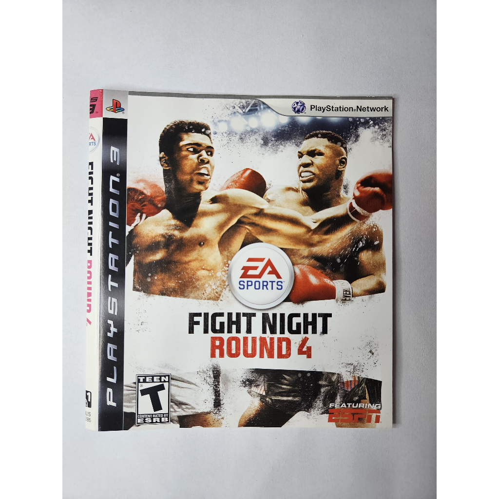 Fight Night Round 4 Ps3 Mídia Física Original Pronta Entrega
