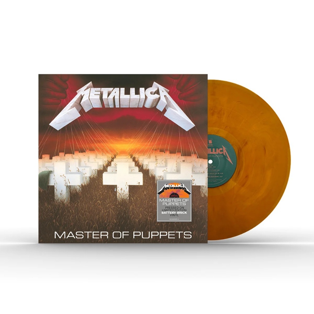 Vinil - LP Master of Puppets Battery Brick Edition - Metallica
