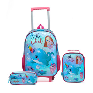 Kit Escolar Feminino Estojo Lancheira Reforçada Passeio Princesa