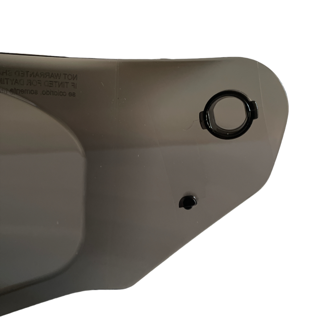 Viseira Capacete Ls2 Ff320 Ff353 FF800 Fume Antirisco Com Kit Reparo 3 Estágios Polivisor