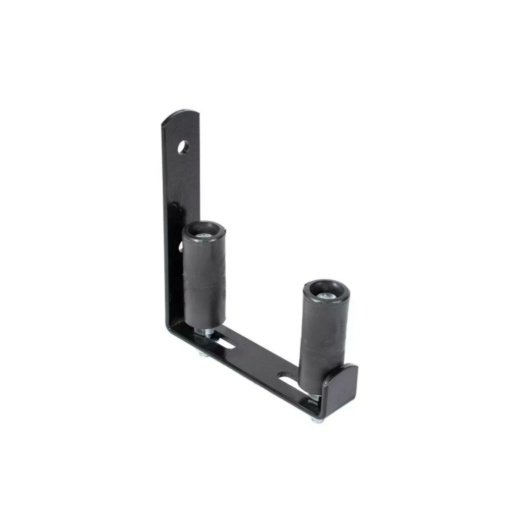 Guia Para Portão Tipo L Com 2 Roletes 27,70 X 70mm - PRETO em Oferta na Shopee