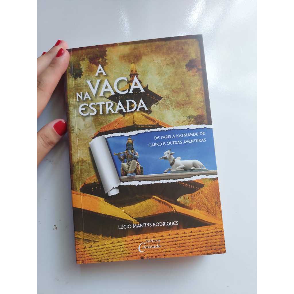 Livro A Vaca na Estrada - Lúcio Martins Rodrigues / Desapego Livros / Livro Usado