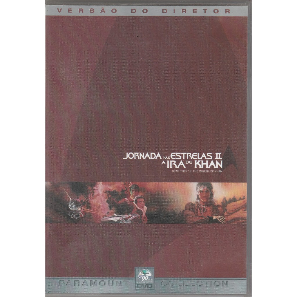 DVD Jornada nas Estrelas 2 - A Ira de Khan / Versão do Diretor - Duplo