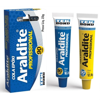 Araldite Cola Epóxi Profissional 90 minutos 23g em Oferta na Shopee