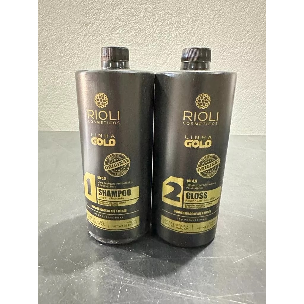 Escova  Rioli Semi-definitiva vegana kit lt