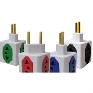 Adaptador Benjamin Cubo 4 Tomadas Casa e Cozinha