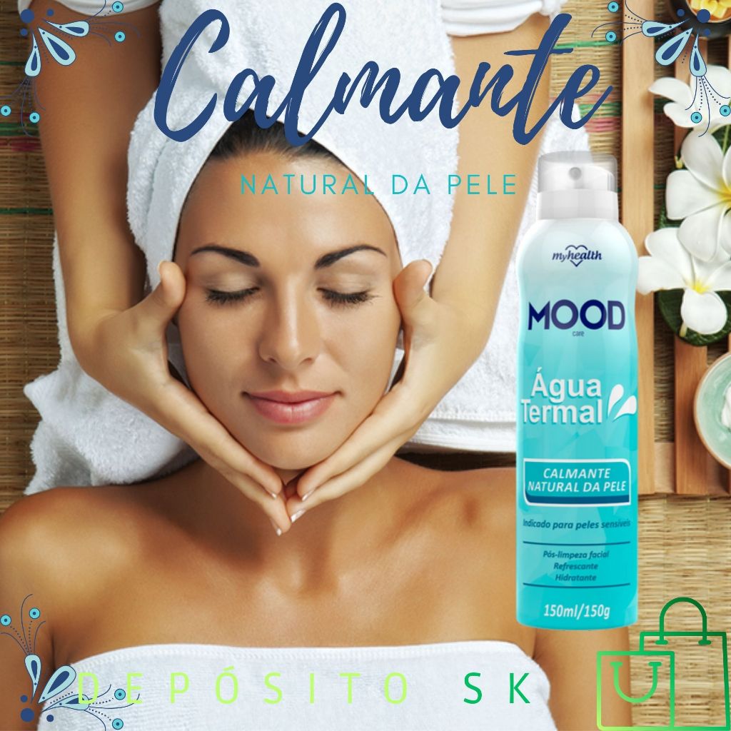 Água Termal Calmante Natural da Pele 150ml Myhealth