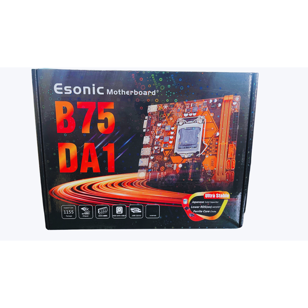H61/B75 Placa Mãe LGA1155 DDR3 Memória B75DA1 Desktop Mainboard Core i3/i5/i7 CPU VGA Support 1600mhz <- BRASIL - >