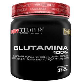 Glutamina 100% Pura 300g Para Ganho muscular e Desempenho do Exercício Bodybuilders