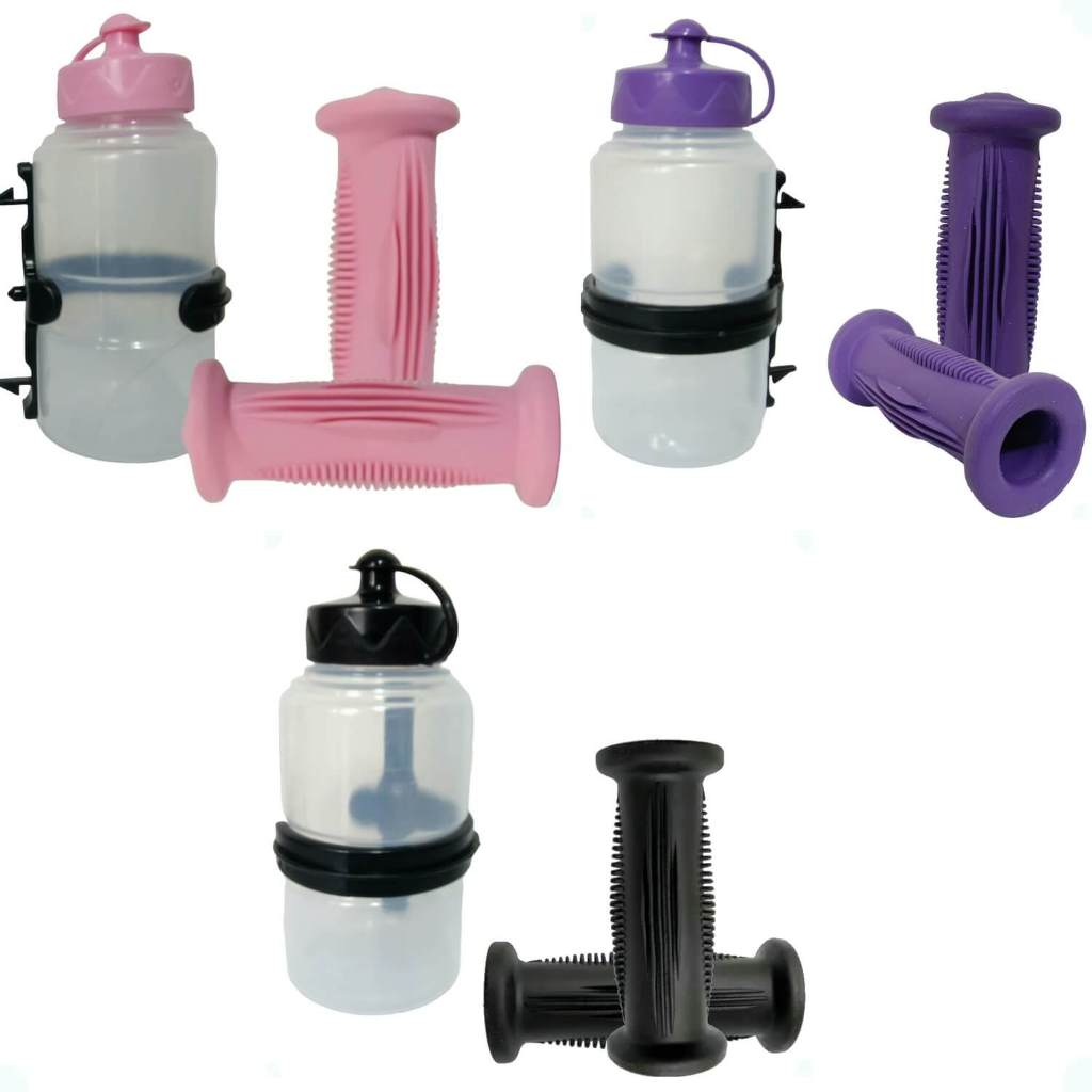 Kit Garrafinha e Manopla Para Bicicleta do Aro 12 Nathor