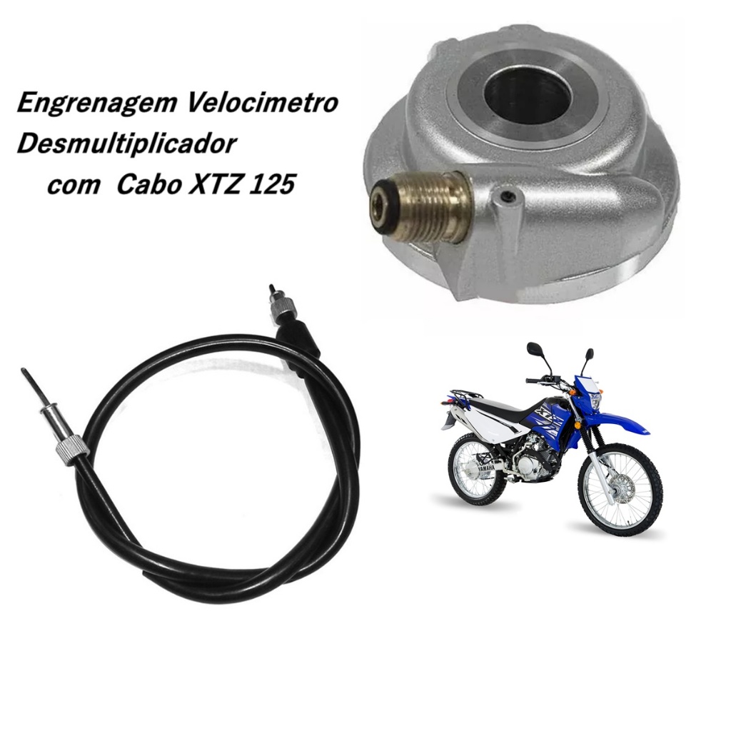 Engrenagem Caracol Cabo Velocimetro XTZ 125 ( Desmultiplicador )