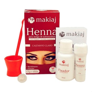 Henna Makiaj 1.5g de Henna Pó A Original Diversas Cores em Oferta na Shopee