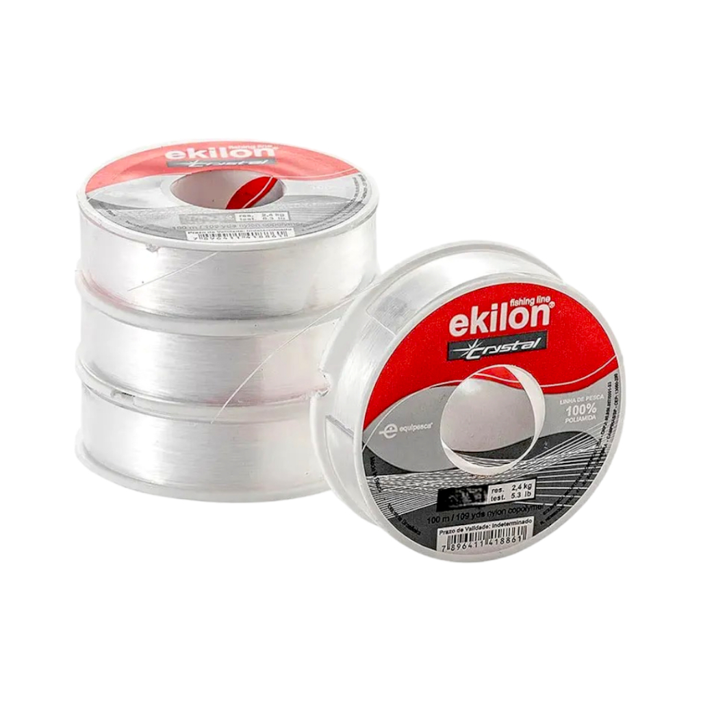 Linha Nylon Monofilamento Ekilon 100m