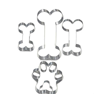 kit cortador ossinho + patinha de cachorro (G) Em Aço Inox Artigos Para Confeitaria em Oferta na Shopee