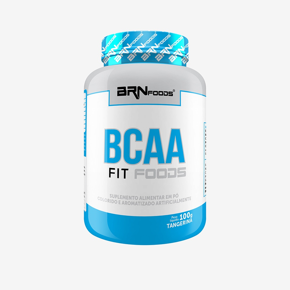 BCAA Fit Foods 100g Sabor Tangerina - BRNFOODS